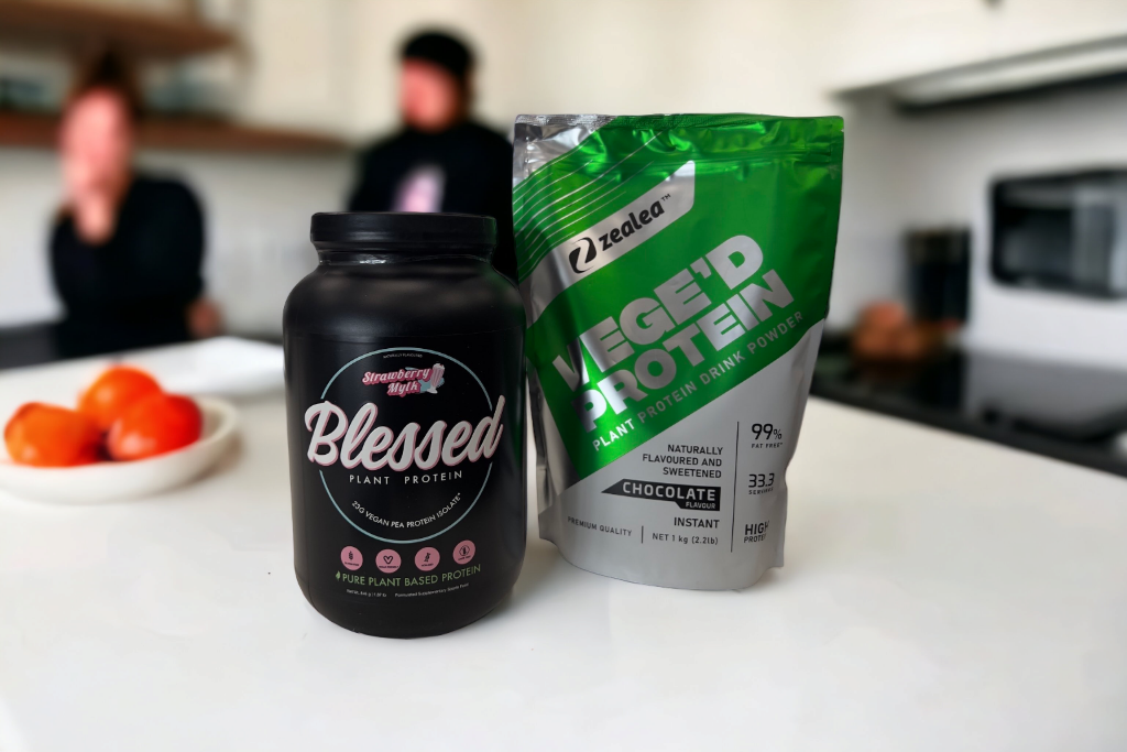 Zealea VEGE'D vs. Blessed Vegan Protein Supplement Solutions