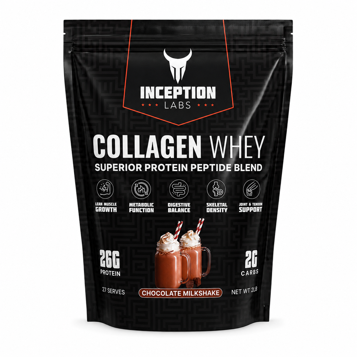 Inception Labs Collagen Whey Protein 2lb