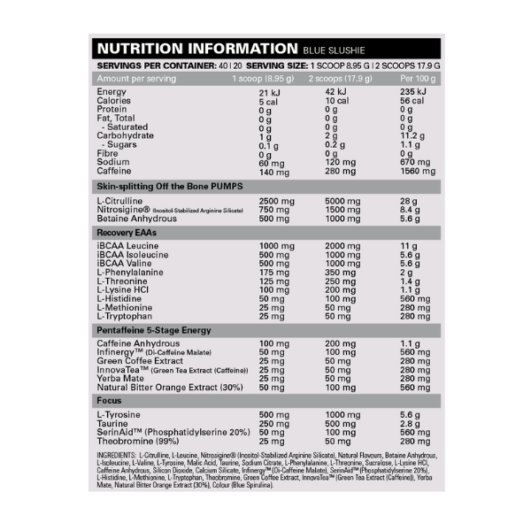 EHP Labs Pride Pre-Workout