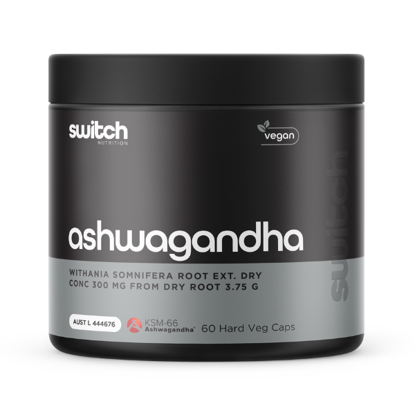 Switch Nutrition Essentials Ashwagandha (KSM-66®)