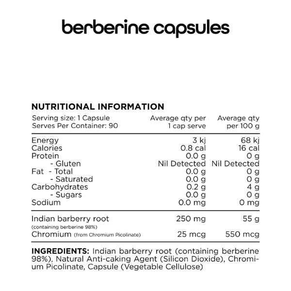 Switch Nutrition Essentials Berberine+