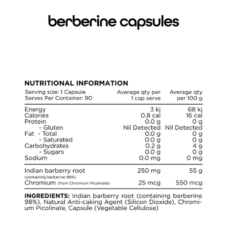 Switch Nutrition Essentials Berberine+
