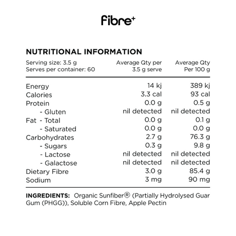 Switch Nutrition Essentials Fibre+