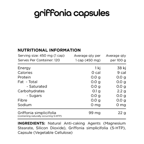 Switch Nutrition Essentials Griffonia (5-HTP)