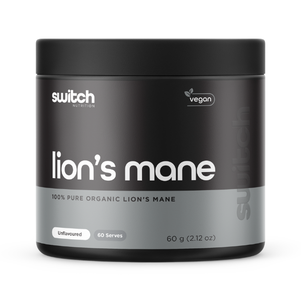 Switch Nutrition Essentials 100% Pure Organic Lion's Mane Powder