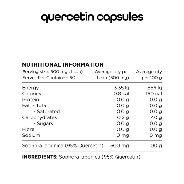 Switch Nutrition Essentials Quercetin (Sophora Japonica)