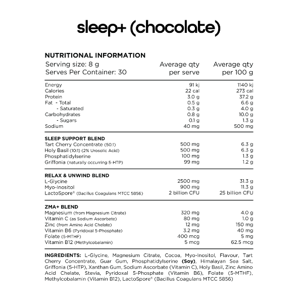 Switch Nutrition Sleep+ 30 Serves