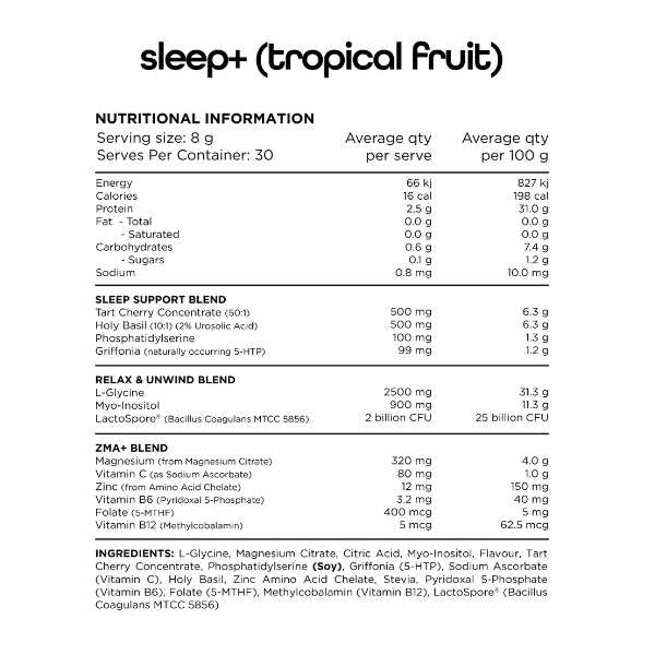 Switch Nutrition Sleep+ 30 Serves