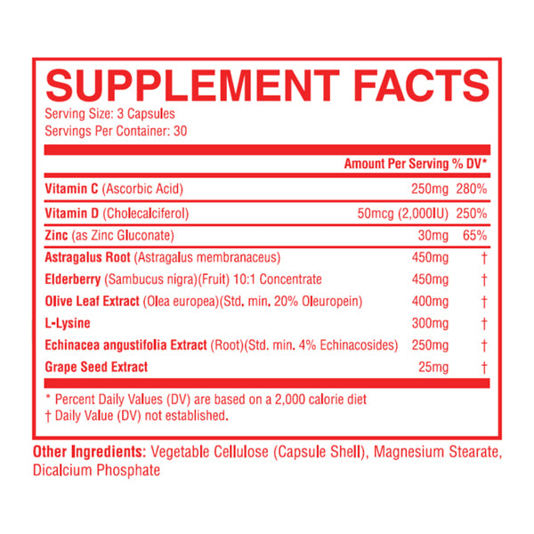 Optitune Nutrition Immunity+