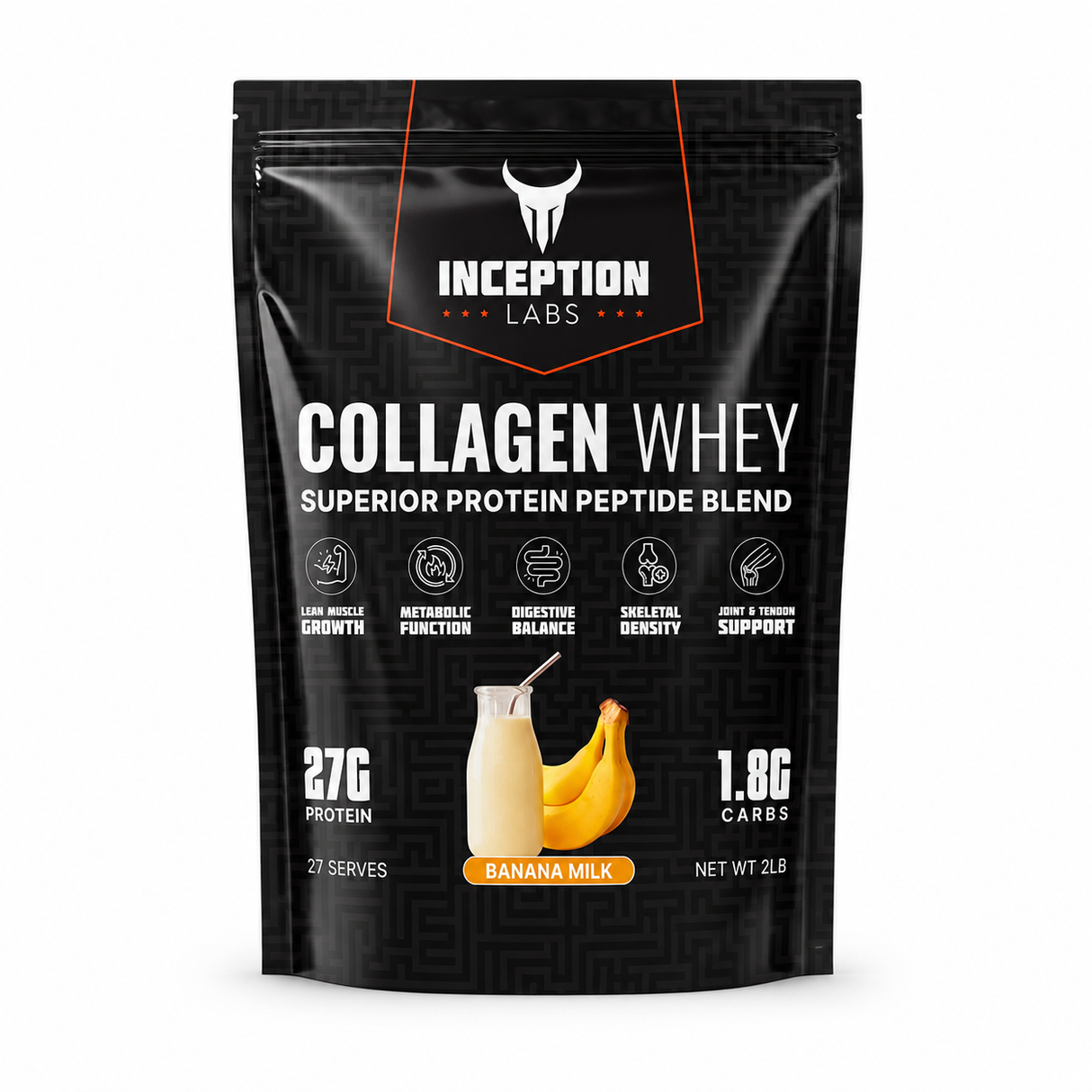 Inception Labs Collagen Whey Protein 2lb