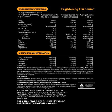 Zombie Labs Shredz H20 Thermogenic Protein Water