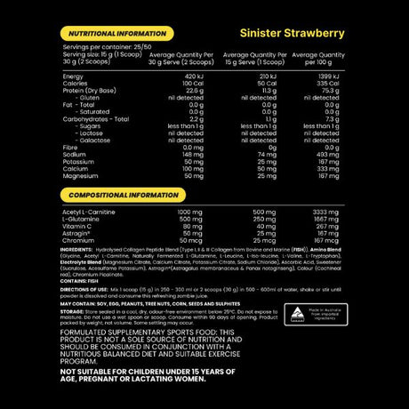Zombie Labs Shredz H20 Thermogenic Protein Water