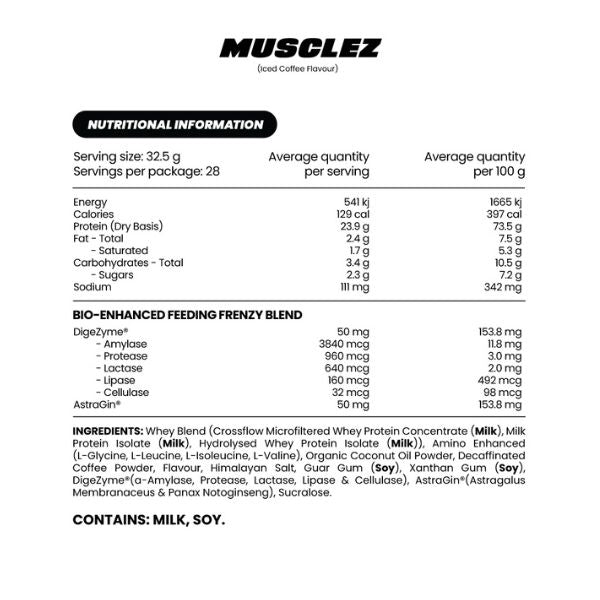 Zombie Labs Musclez Bio-Enhanced Whey Protein