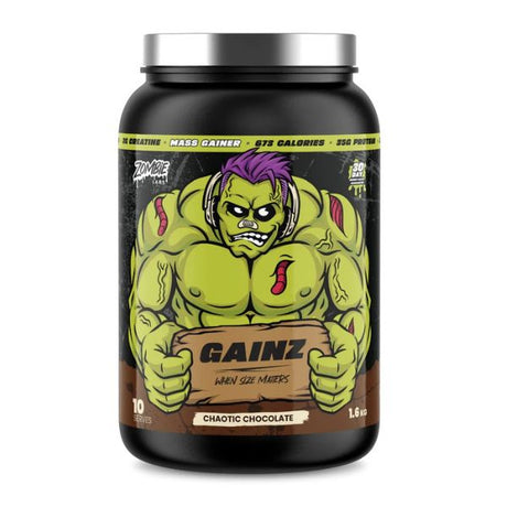 Zombie Labs Gainz Mass Gainer Chaotic Chocolate NZ