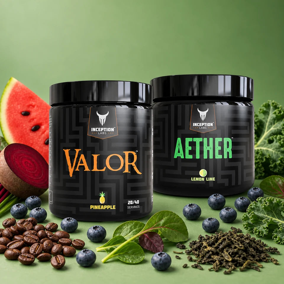 Inception Labs Valor Pineapple and Aether Lemon Lime bundle