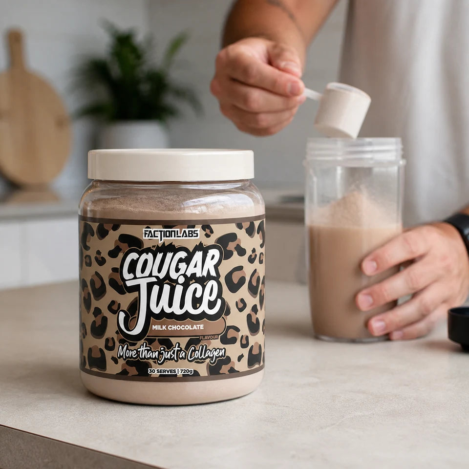 Faction Labs Cougar Juice being prepared