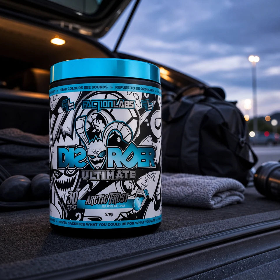 Faction Labs Disorder Ultimate before training