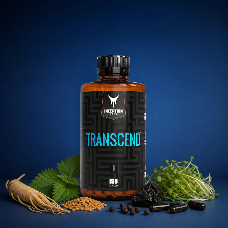 Inception Labs Transcend with ginger and microgreens