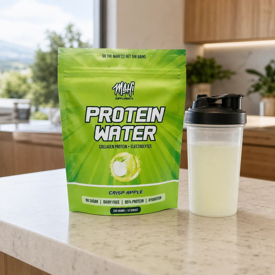 Mahi Collagen Protein Water in a lifestyle setting