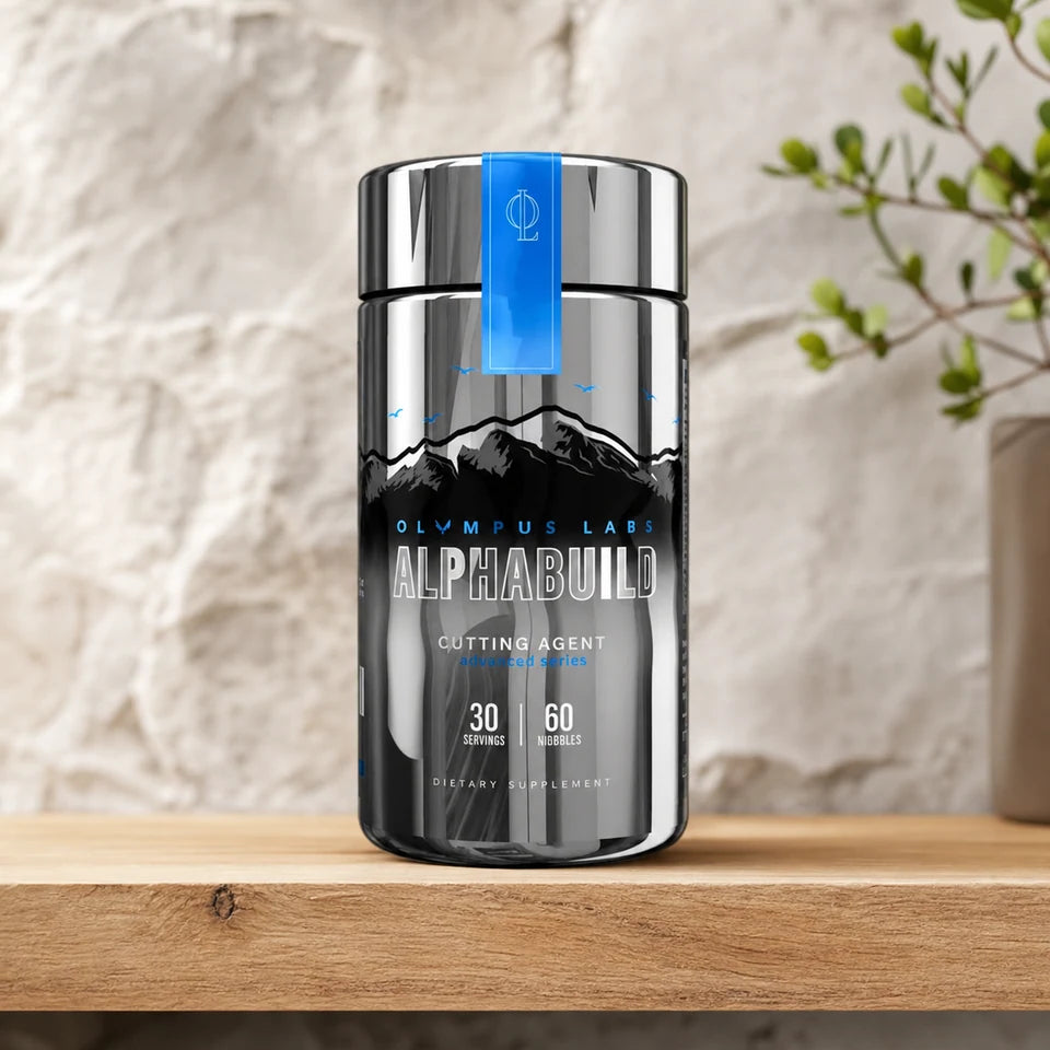 Olympus Labs ALPHABUILD in a lifestyle setting
