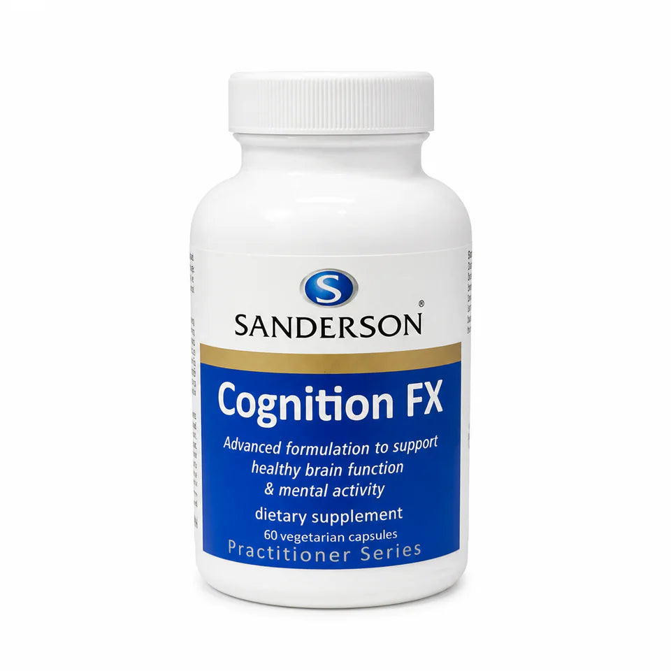 Sanderson Cognition FX bottle on a clean white background