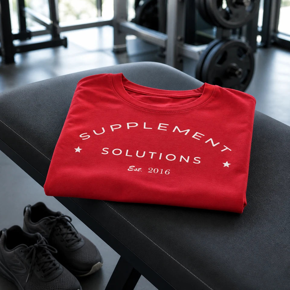 Supplement Solutions Classic Tee in a lifestyle setting