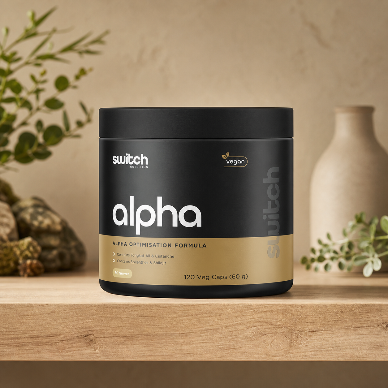 Switch Nutrition Alpha Switch in a lifestyle setting