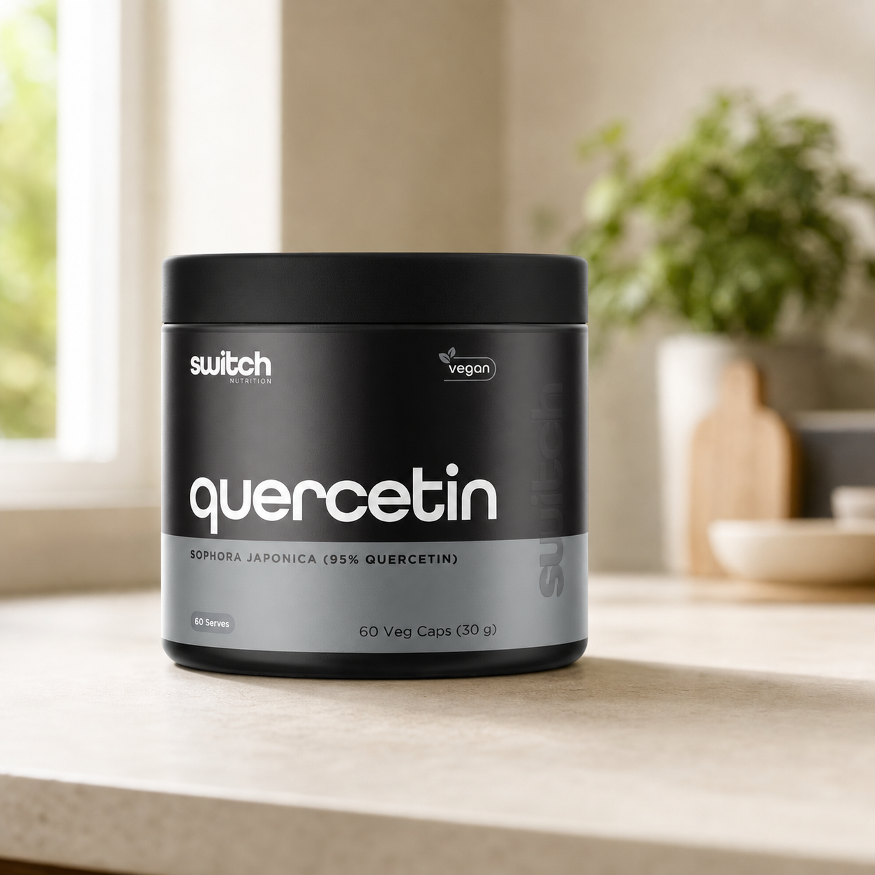 Switch Nutrition Essentials Quercetin (Sophora Japonica) in a lifestyle setting