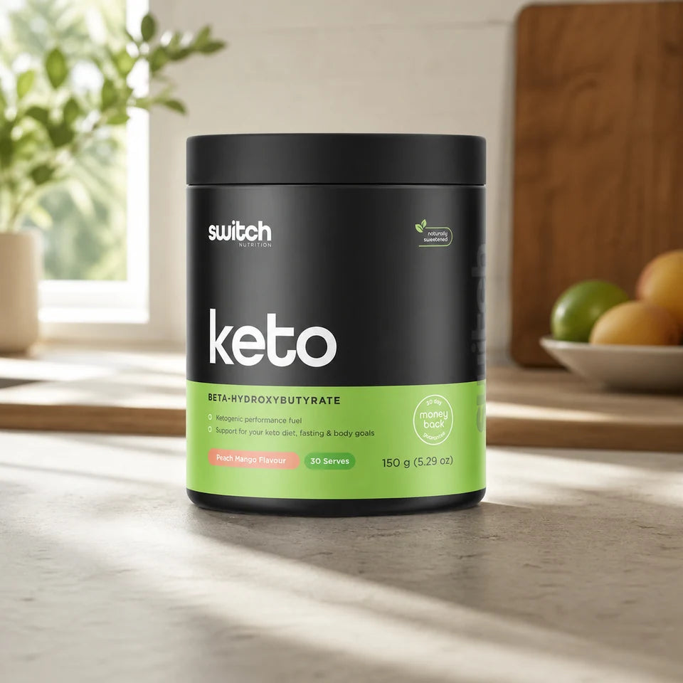 Switch Nutrition Keto Switch (BHB Keytones) 30 Serves in a lifestyle setting