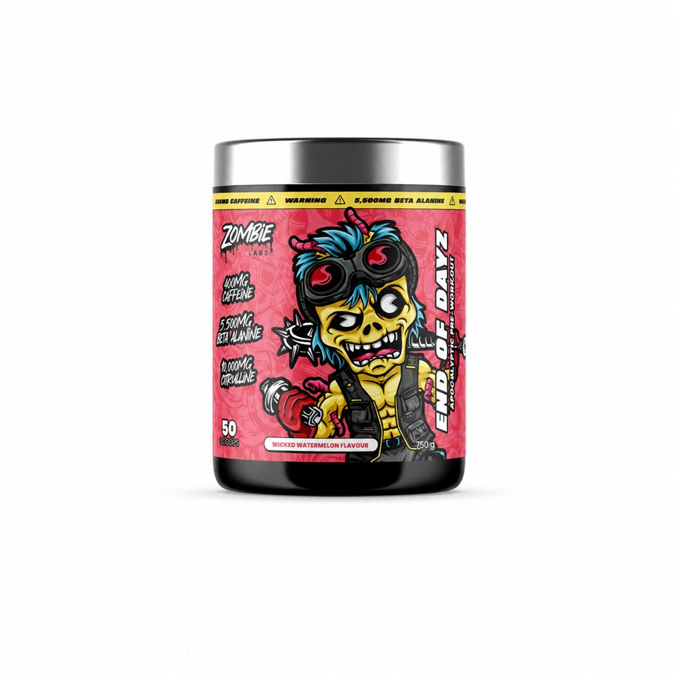 Zombie Labs End of Dayz Wicked Watermelon 750g product tub on white
