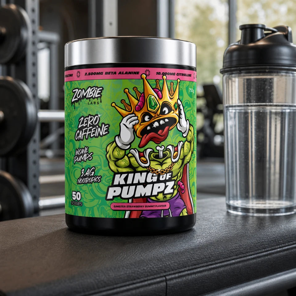 Zombie Labs King of Pumpz in a lifestyle setting