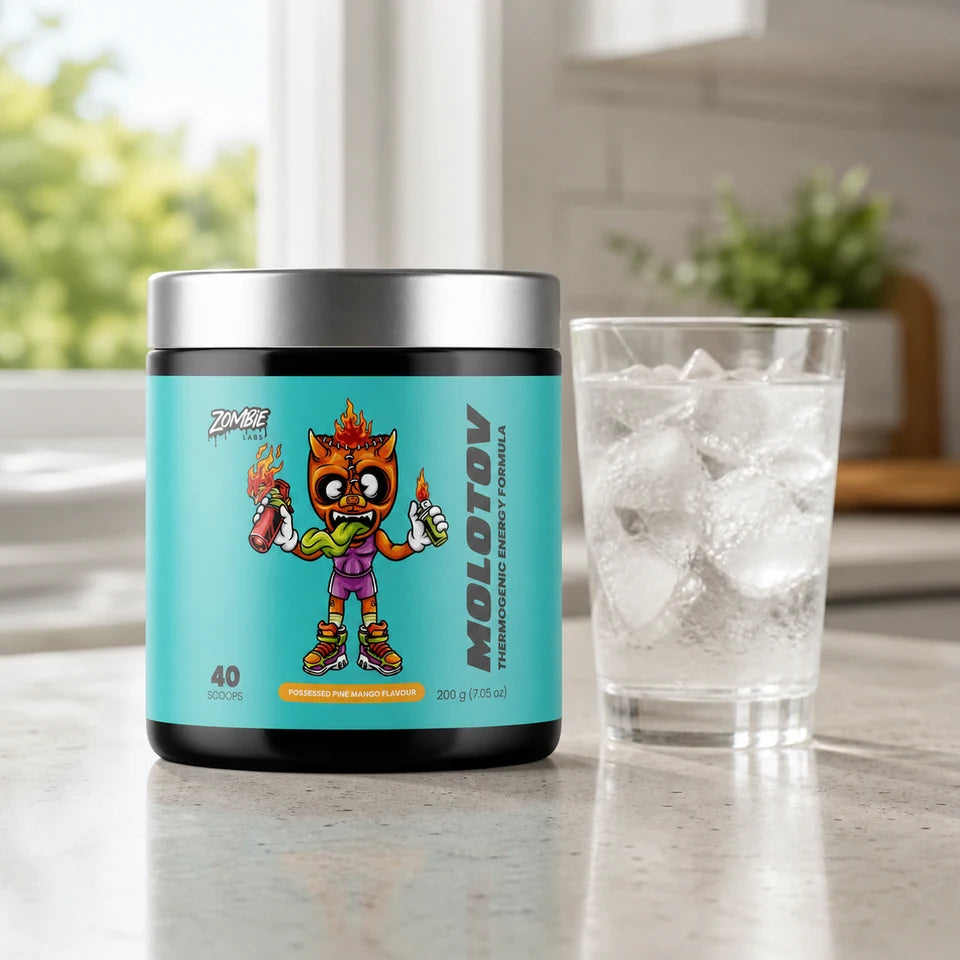 Zombie Labs Molotov in a lifestyle setting